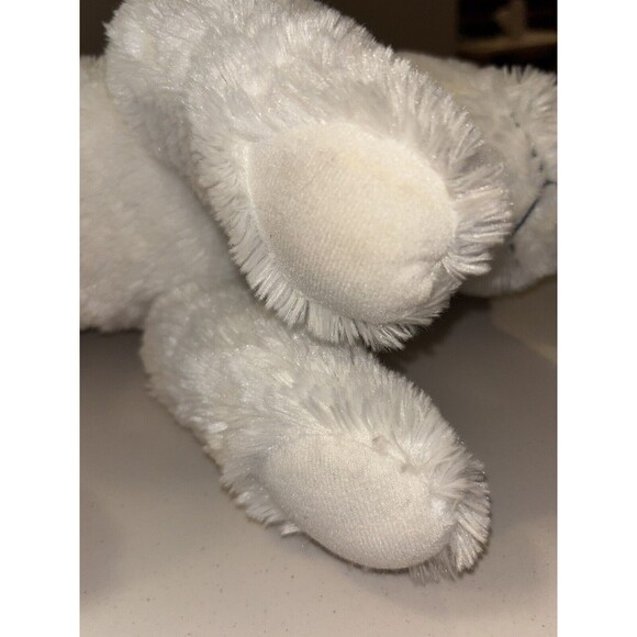 Toys R Us Animal Alley Plush Puppy Dog Black and White Stuffed Animal Toy - Picture 11 of 13